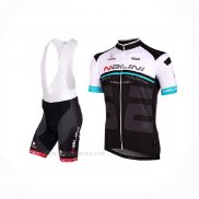2018 Ropa Ciclismo Nalini Blanco Negro Mangas Corta Y Culotte Corto