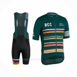 2019 Ropa Ciclismo Rapha Verde Mangas Corta y Culotte Corto