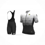 2021 Ropa Ciclismo ALE Blanco Mangas Corta y Culotte Corto