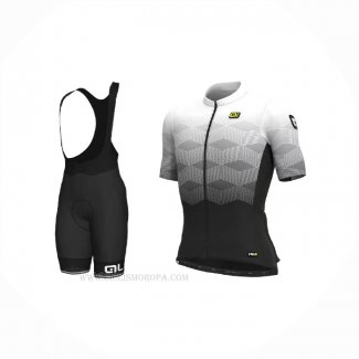 2021 Ropa Ciclismo ALE Blanco Mangas Corta y Culotte Corto