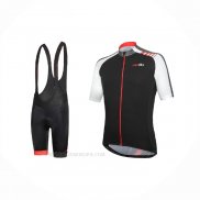 2021 Ropa Ciclismo RH+ Gris Blanco Mangas Corta y Culotte Corto