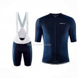 2023 Ropa Ciclismo Craft Profundo Azul Mangas Cortas y Culotte Corto