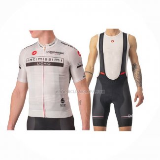 2023 Ropa Ciclismo Giro d'Italia Blanco Mangas Cortas y Culotte Corto(2)