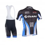 2013 Ropa Ciclismo Giant Azul Negro Mangas Corta y Culotte Corto