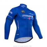 2015 Ropa Ciclismo Giro d'Italia Azul Mangas Largas y Culotte Lunga