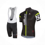 2016 Ropa Ciclismo Nalini Profundo Negro Mangas Corta Y Culotte Corto