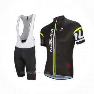 2016 Ropa Ciclismo Nalini Profundo Negro Mangas Corta Y Culotte Corto