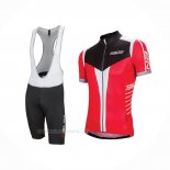 2016 Ropa Ciclismo Nalini Rojo Negro Mangas Corta Y Culotte Corto