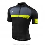 2016 Ropa Ciclismo Specialized Amarillo Negro Manica Corta