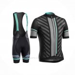 2016 Ropa Ciclismo Trek Bontrager Negro Gris Mangas Corta y Culotte Corto
