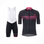 2017 Ropa Ciclismo Giro d'Italia Negro Mangas Corta y Culotte Corto