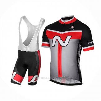 2017 Ropa Ciclismo Nalini Navision Negro Gris Mangas Corta Y Culotte Corto