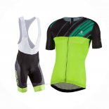 2017 Ropa Ciclismo Nalini Roma Negro Verde Mangas Corta Y Culotte Corto