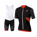 2017 Ropa Ciclismo Sportful R&d Ultraskin Negro Mangas Corta y Culotte Corto