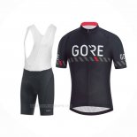 2018 Ropa Ciclismo Gore C3 Negro Mangas Corta y Culotte Corto