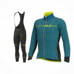 2020 Ropa Ciclismo ALE Azur Mangas Largas y Culotte Lunga