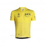 2021 Ropa Ciclismo Tour De France Amarillo Mangas Corta y Culotte Corto