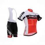 2015 Ropa Ciclismo Nalini Rojo Blanco Mangas Corta Y Culotte Corto