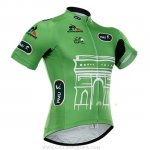 2015 Ropa Ciclismo Tour De France Verde Mangas Corta y Culotte Corto