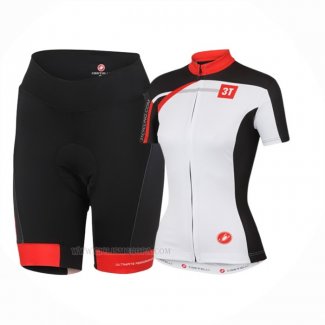 2016 Ropa Ciclismo Castelli Blanco Rojo Mangas Corta y Culotte Corto(1)
