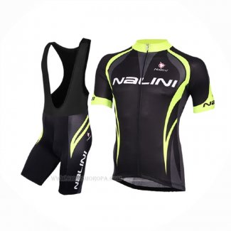 2017 Ropa Ciclismo Nalini Predazzo Negro Mangas Corta Y Culotte Corto