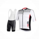 2017 Ropa Ciclismo RH+ Gris Blanco Mangas Corta y Culotte Corto