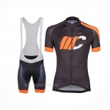 2018 Ropa Ciclismo Cipollini Easy Negro Naranja Mangas Corta y Culotte Corto