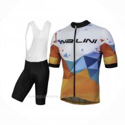 2018 Ropa Ciclismo Nalini Ahs Discesa Blanco Naranja Mangas Corta Y Culotte Corto