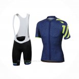2018 Ropa Ciclismo Sportful Prism Apagado Azul Mangas Corta y Culotte Corto