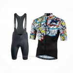 2020 Ropa Ciclismo Nalini Negro Multicolor Mangas Corta Y Culotte Corto