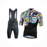 2020 Ropa Ciclismo Nalini Negro Multicolor Mangas Corta Y Culotte Corto