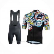 2020 Ropa Ciclismo Nalini Negro Multicolor Mangas Corta Y Culotte Corto