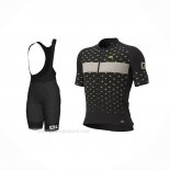 2021 Ropa Ciclismo ALE Negro Mangas Corta y Culotte Corto
