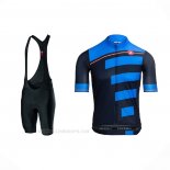 2021 Ropa Ciclismo Castelli Azul Negro Mangas Corta y Culotte Corto