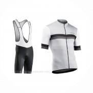 2021 Ropa Ciclismo Northwave Blanco Mangas Corta y Culotte Corto