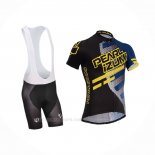 2014 Ropa Ciclismo Pearl Izumi Negro Amarillo Mangas Corta y Culotte Corto