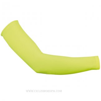 2016 Manguitos Ciclismo Apagado Amarillo