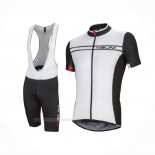 2016 Ropa Ciclismo Nalini Blanco Negro Mangas Corta Y Culotte Corto