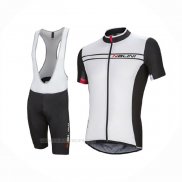 2016 Ropa Ciclismo Nalini Blanco Negro Mangas Corta Y Culotte Corto