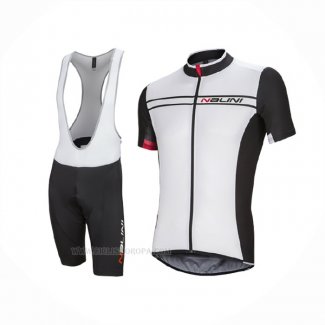 2016 Ropa Ciclismo Nalini Blanco Negro Mangas Corta Y Culotte Corto