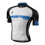 2016 Ropa Ciclismo Specialized Blanco Azul Manica Corta