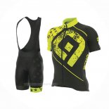 2017 Ropa Ciclismo ALE Graphics Prr Star Amarillo Mangas Corta y Culotte Corto