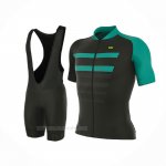 2017 Ropa Ciclismo ALE Prr 2.0 Piuma Negro Azul Claro Mangas Corta y Culotte Corto