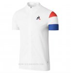 2017 Ropa Ciclismo Coq Sportif Tour De France Blanco Mangas Corta y Culotte Corto