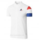 2017 Ropa Ciclismo Coq Sportif Tour De France Blanco Mangas Corta y Culotte Corto
