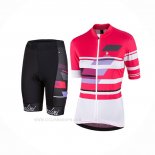 2017 Ropa Ciclismo Mujer Nalini Dolomiti Rojo Mangas Corta y Culotte Corto