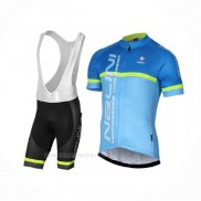 2017 Ropa Ciclismo Nalini Brivio Azul Mangas Corta Y Culotte Corto