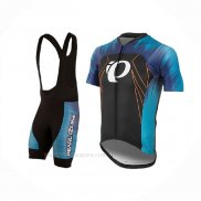 2017 Ropa Ciclismo Pearl Izumi Azul Negro Mangas Corta y Culotte Corto