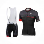2017 Ropa Ciclismo Sportful Sc Negro Mangas Corta y Culotte Corto