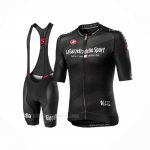 2020 Ropa Ciclismo Giro d'Italia Negro Mangas Corta y Culotte Corto(2)